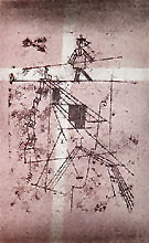 The Tightrope Walker 1923 By Paul Klee