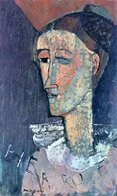 Pierrot 1915 By Amedeo Modigliani