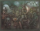 Carnival in the Mountains 1924 By Paul Klee