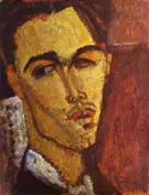 Portrait of the Spanish Painter Celso Lagar 1915 By Amedeo Modigliani