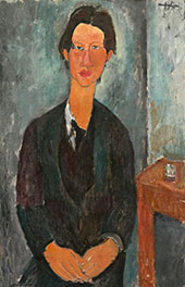 Portrait of Chaim Soutine 1916 By Amedeo Modigliani