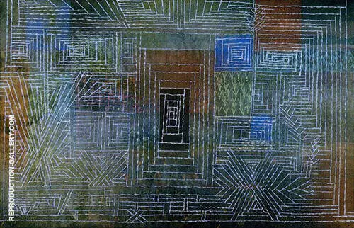 Castle to be Built in the Forest 1926 By Paul Klee