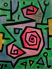 Heroic Roses 1938 By Paul Klee