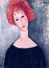 Redhead By Amedeo Modigliani