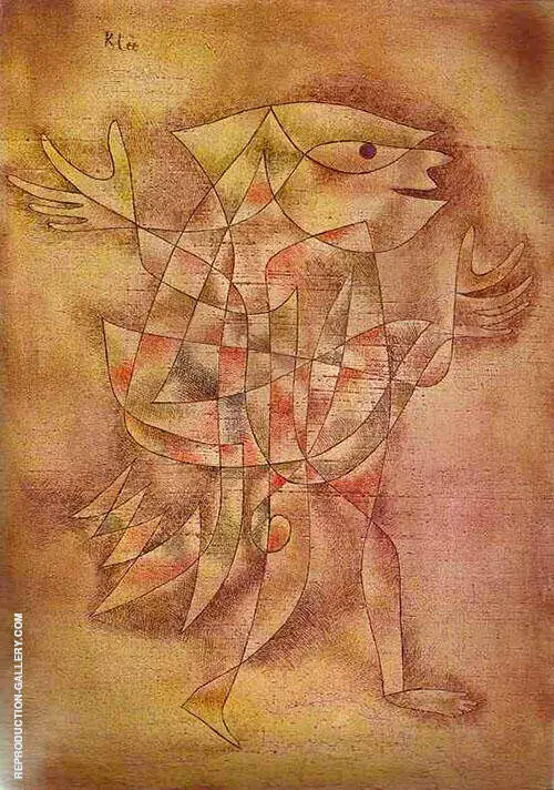 Little Jester in a Trance 1929 By Paul Klee