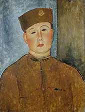 The Zouave 1918 By Amedeo Modigliani