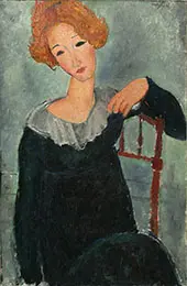 Woman with Red Hair 1917 By Amedeo Modigliani