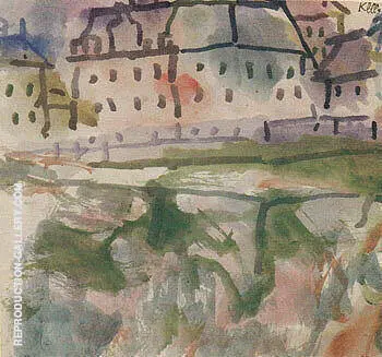 Houses near Stony Ground 1913 By Paul Klee
