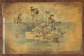 Bird Islands 1921 By Paul Klee