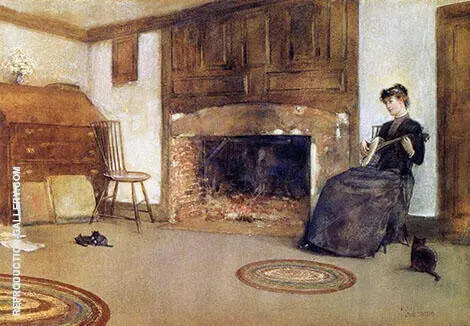 A Familiar Tune By Childe Hassam