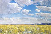 Afternoon Sky Harney Desert 1908 By Childe Hassam