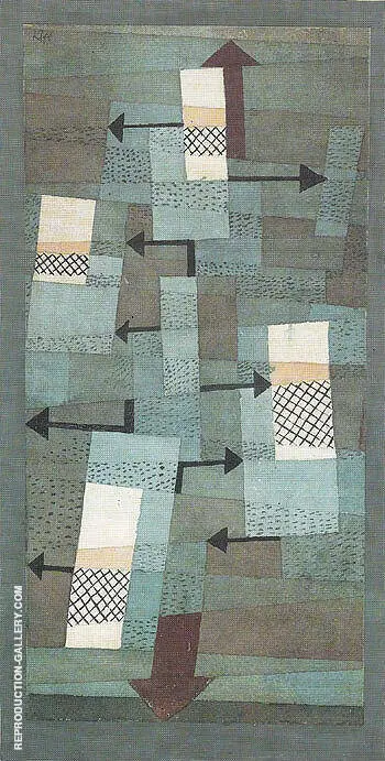 Wavering Balance 1922 By Paul Klee