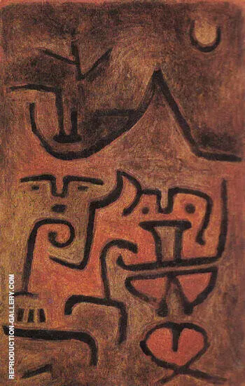 Earth Witches 1938 By Paul Klee