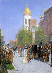 A Spring Morning By Childe Hassam