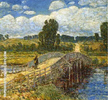 Bridge at Old Lyme By Childe Hassam