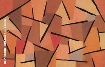 Harmonized Battle 1937 by Paul Klee | Oil Painting Reproduction