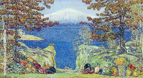 California 1919 By Childe Hassam