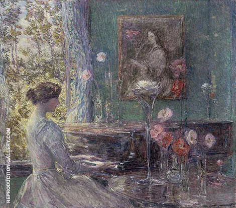 Improvisation By Childe Hassam
