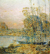 Late Afternoon Sunset 1903 By Childe Hassam