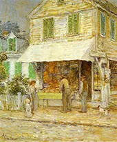 Provincetown Grocery Store 1900 By Childe Hassam