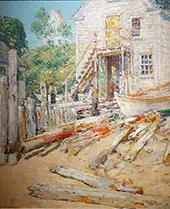 Riggers Shop at Provincetown By Childe Hassam