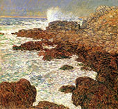 Seaweed and Surf Appledore By Childe Hassam