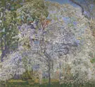 Spring The Dogwood Tree By Childe Hassam