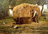 The Barnyard 1885 By Childe Hassam
