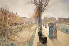 The Public Garden Boston Common c1885 By Childe Hassam