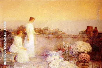 Twilight in Paris c1888 By Childe Hassam