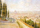 View of Florence From San Miniato By Childe Hassam