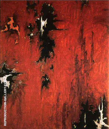 1947 R No 2 By Clyfford Still