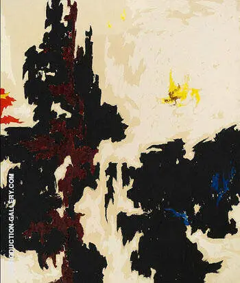 1947 Y No 2 By Clyfford Still