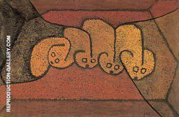 Shelter for Four 1913 By Paul Klee
