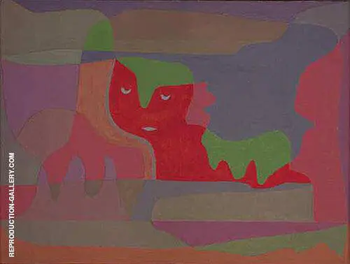 Sphinx at Rest 1934 By Paul Klee