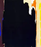 1951 T No 2 By Clyfford Still