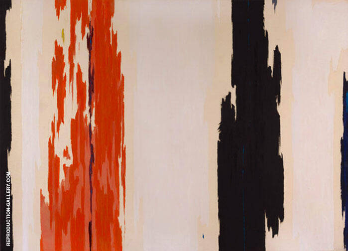 1955 H by Clyfford Still | Oil Painting Reproduction