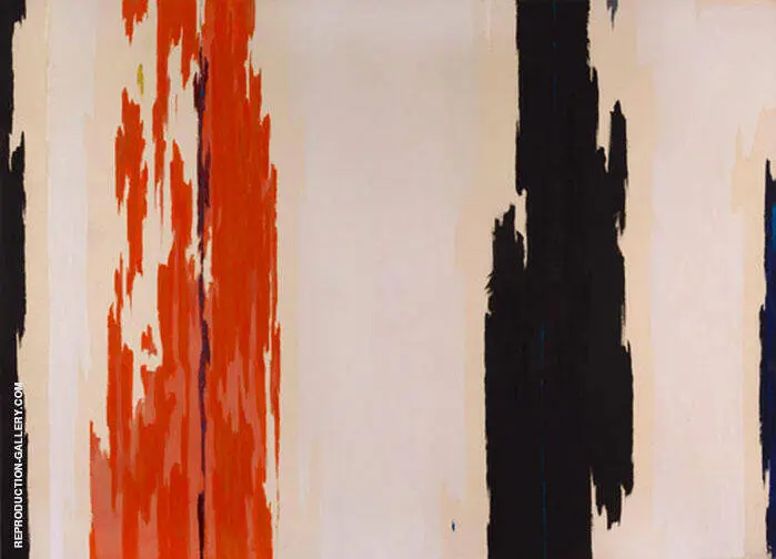 1955 H By Clyfford Still