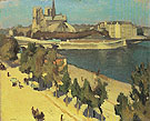 Abside de Notre Dame de Paris 1901 By Albert Marquet
