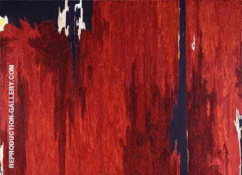 Untitled 1951 1952 By Clyfford Still
