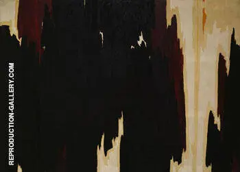 Untitled 1958 By Clyfford Still