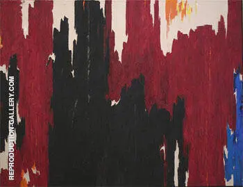 Untitled 1960 By Clyfford Still