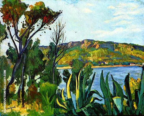 Vue d Agay 1905 By Albert Marquet