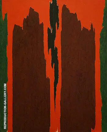 Untitled 1971 By Clyfford Still