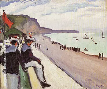 La Plage de Fecamp 1906 By Albert Marquet