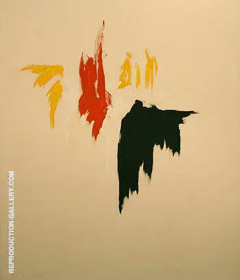 Untitled 1977 By Clyfford Still