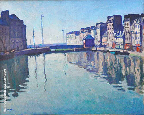 Bassin au Havre 1906 By Albert Marquet