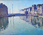 Bassin au Havre 1906 By Albert Marquet