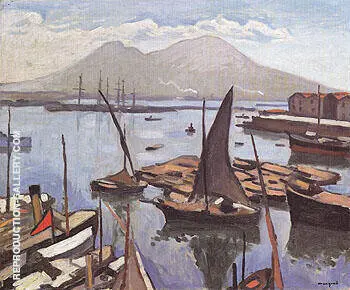 Le Port de Naples 1909 By Albert Marquet