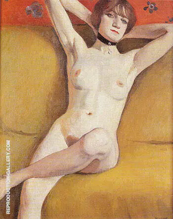 Nu au Divan 1912 By Albert Marquet